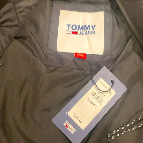 Brand New Men’s L Tommy Jeans Puffer Jacket - Picture 6 of 7